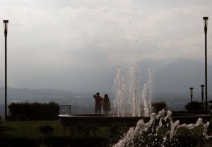 Uno sguardo dal parco