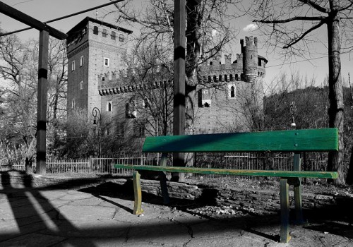 Torino - La panchina dei baci appassionati Torino - La panchina dei baci appassionati