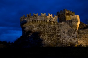 Castello in blu