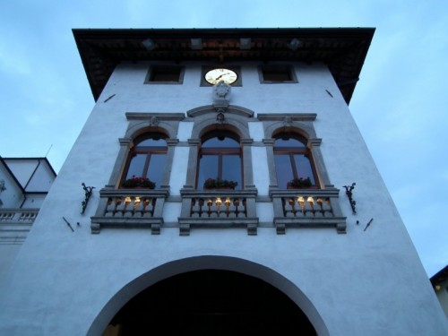 San Daniele del Friuli - L'orologio del Comune San Daniele del Friuli - L'orologio del Comune