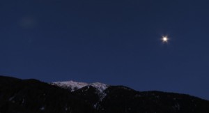 La luna sul Cadinel