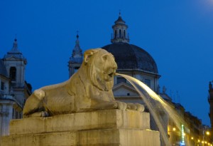 Il leone della fontana