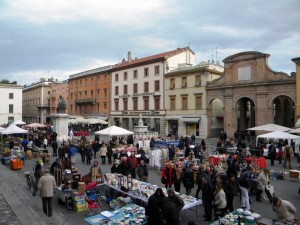 A piazza Cavour