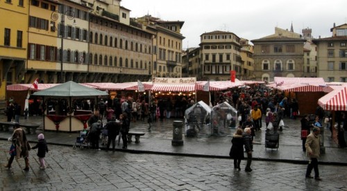 Firenze - Mercatino di Natale in Santa Croce