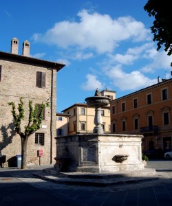 La fontana di piazza Garibaldi