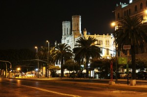 Cagliari by night