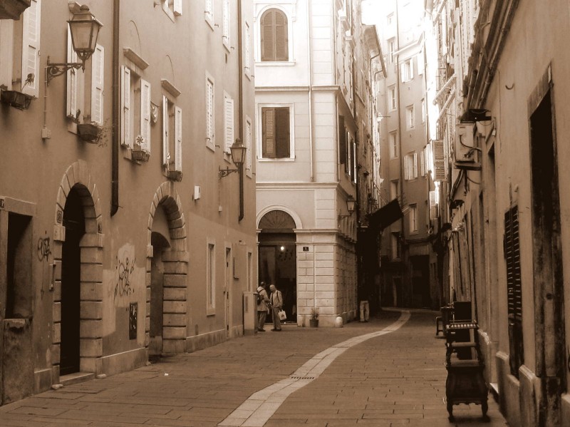 ''Nell’ antico ghetto'' - Trieste