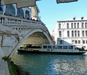 Sotto il Ponte di Rialto