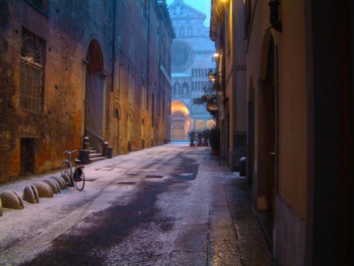 Cremona - sotto la neve