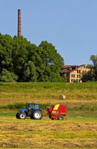 Sotto l’argine del Po