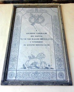 A ricordo della sua visita