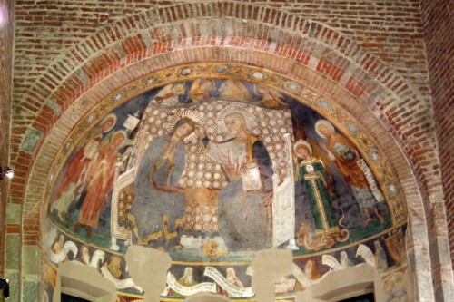 Vizzolo Predabissi - L'affresco dell'abside
