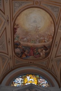 Affresco all’interno del Duomo di Palmanova