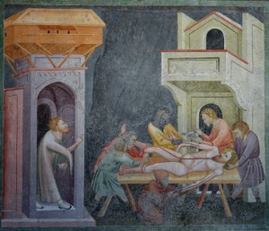 scuola giottesca per l’affresco il Martirio di S. Bartolomeo