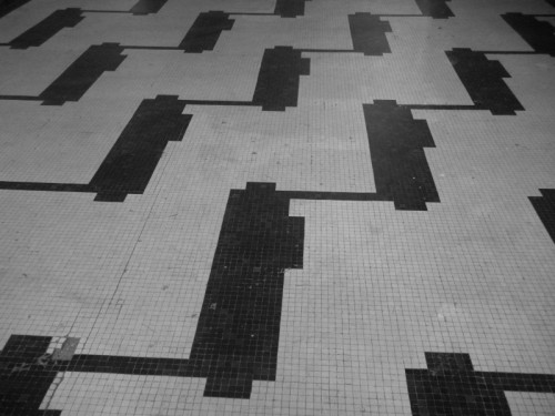 Palermo - Galleria delle Vittorie - pavimento Palermo - Galleria delle Vittorie - pavimento