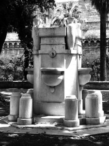 Fontana dell’acquedotto pugliese