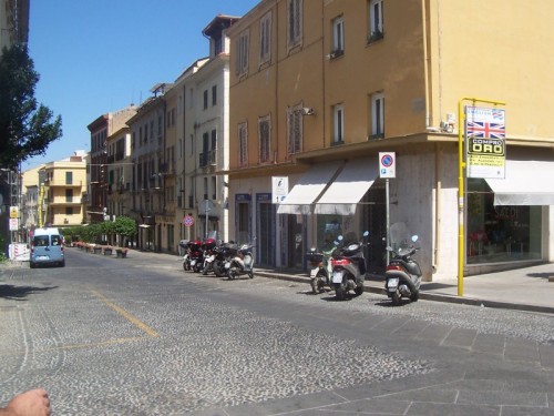 Sassari - Moto in Largo Cavallotti