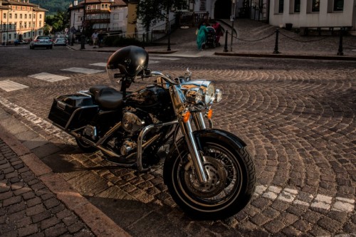 Cavalese - In viaggio con l''Harley-Davidson