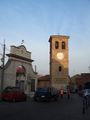 Alpignano - Castelli e Fortificazioni - Torre ed il portale d'accesso alla Canonica di San Martino.jpg