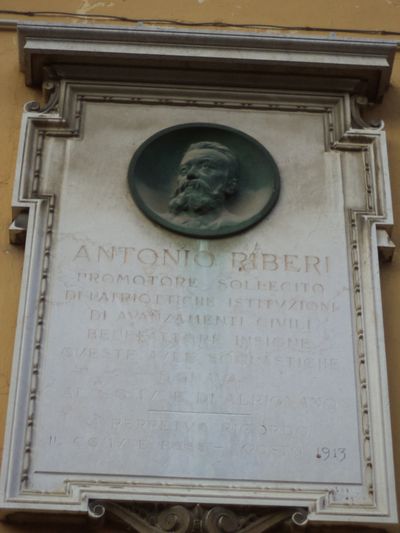 Alpignano - Lapidi Commemorative - A ricordo di Antonio Riberi.jpg