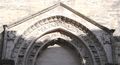 Altamura - Chiesa di S. Nicola dei Greci - epigrafe sul timpano.jpg