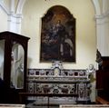 Altamura - Chiesa e Convento di S. Teresa - Cappella laterale, altare.jpg