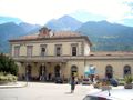 Aosta - Ritratto della città - Stazione Ferroviaria - Facciata su Piazza Manzetti (1).jpg