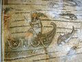 Aquileia - Basilica patriarcale - dettaglio mosaico pavimentale Storia di Giona.jpg