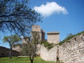 Assisi - Rocca Maggiore - Le mura.jpg