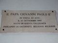 Asti - Lapidi Commemorative - A ricordo della visita alla città da parte di San Giovanni Paolo II Papa.jpg