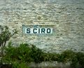Bari - Chiesa Parrocchiale S. Ciro - scritta sulla facciata.jpg