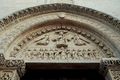 Bitetto - Cattedrale di San Michele Arcangelo - lunetta del portale.jpg