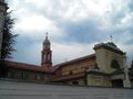 Bra - Antico Santuario Madonna dei Fiori - Campanile e parte superiore Santuario.jpg