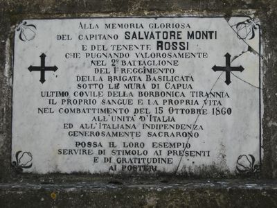 Capua - Sant'Angelo in Formis - Cimitero garibaldino.jpg