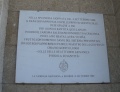 Castelnuovo Don Bosco - Lapide ricordo papa Giovanni Paolo II.jpg