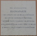 Castelnuovo del Garda - Lapide a Napoleone.jpg
