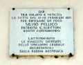 Colognola ai Colli - Lapide a Silvio Pellico - Faciata Residenza d'epoca Posta Vechia ,via Strà 142.jpg