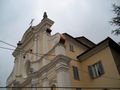 Costigliole d'Asti - Frazione Madonnina - Santuario della Beata Vergine delle Grazie - Facciata (parte superiore).jpg