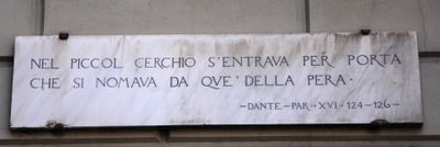 Firenze - Dante par. XVI 124 - 126.jpg