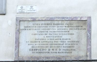 Firenze - Lapide a Leopoldo II.jpg
