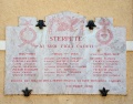 Foligno - Frazione Sterpete - Lapide ai caduti - Muro civica abitazione in Via Sterpete.jpg