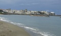 Forio - Veduta dalla spiaggia Citara - in punta Mad. del Soccorso.jpg