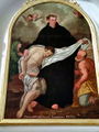 Gela - Chiesa di San Franceco di Paola - Dipinto San Giovanni di Dio con gli appestati.jpg