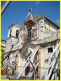 Goriano Sicoli - Chiesa di Santa Gemma - Passaggio del terremoto all'estremita sud del cratere 40Km dalla Città dell'Aquila.jpg