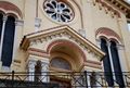 La Spezia - Convento Frati Minori Cappuccini - Chiesa del Sacro Cuore di Gesù - particolare del portale.jpg