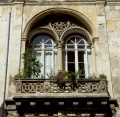 Lecce - Palazzo Casotti - balcone in facciata (XVIII sec.).jpg