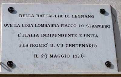 Legnano - Lapide commemorativa - Piazza s. Magno.jpg