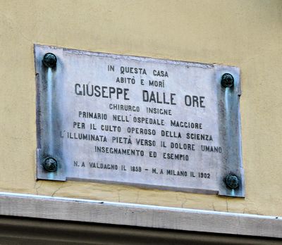 Milano - Lapide a Giuseppe dalle Ore.jpg