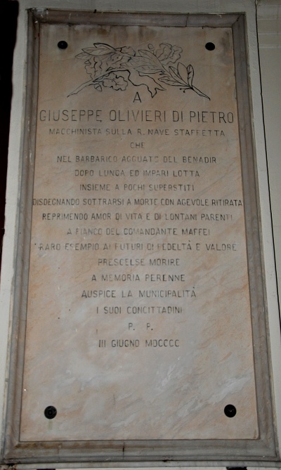 Monopoli - a Giuseppe Olivieri Di Pietro - chiesa San Francesco.jpg