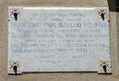 Montalbano Elicona - Lapide a Francesco Parlavecchio Colonna.jpg